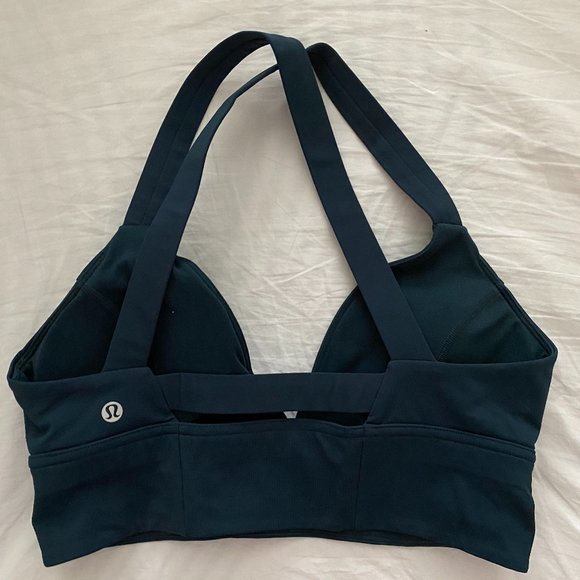 Lululemon Green Sports Bra - Picture 2 of 2